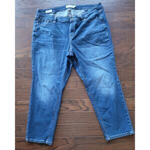 Torrid Womens Plus 24R Boyfriend Jeans First at Fit Dark Wash Blue